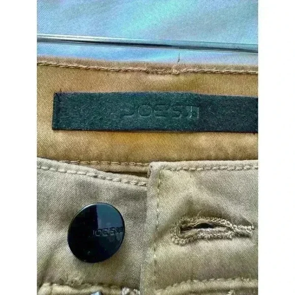 Joe's Jeans The Charlie Ankle Coated Maple Brown Size 32 - Picture 6 of 9